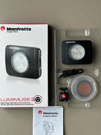 Manfrotto Lumimuse 3 led foto-video lamp, Nieuw, Lamp of Flitsset, Ophalen of Verzenden