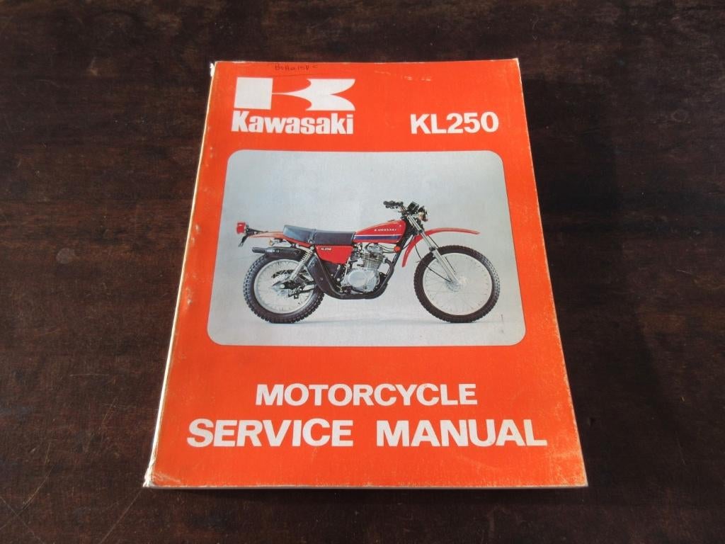 Kawasaki KL250 werkplaatshandboek shop repair  manual, Ophalen of Verzenden, Kawasaki