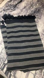 Bedsprei H&M Home 130x170cm blauw met witte strepen, Ophalen of Verzenden, Zo goed als nieuw