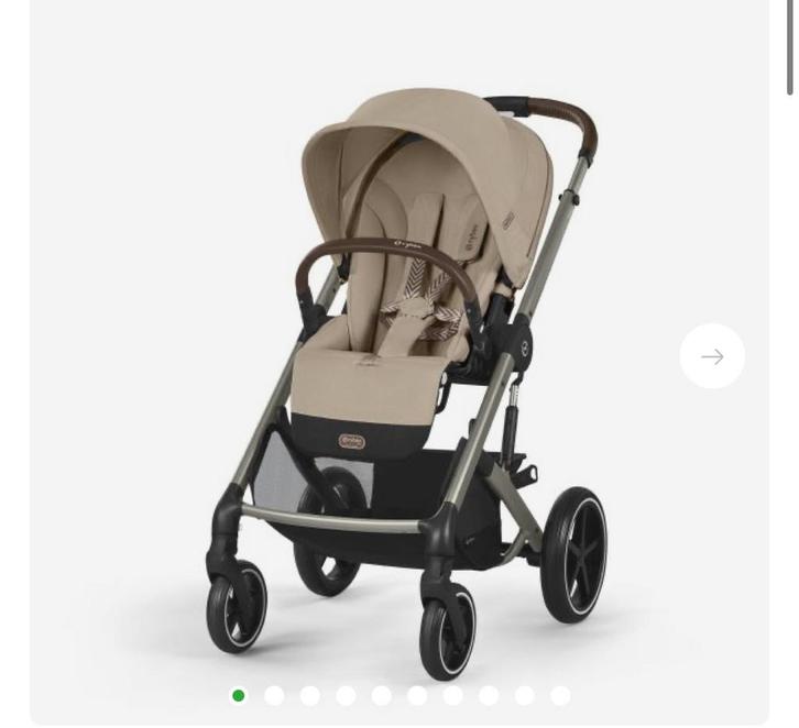 Cybex Kinderwagen 2-in-1 Balios S Lux-3, Kinderen en Baby's, Kinderwagens en Combinaties, Zo goed als nieuw, Kinderwagen, Overige merken