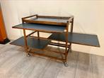 Vintage Deens Design Serveerwagen Trolley Bar meubel ‘60, Antiek en Kunst, Ophalen