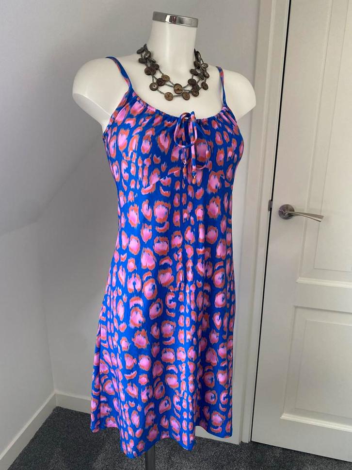 NIEUW! Prachtige CYELL jurk / strandjurk maat 38 M stretch, Kleding | Dames, Jurken, Nieuw, Maat 38/40 (M), Blauw, Ophalen of Verzenden