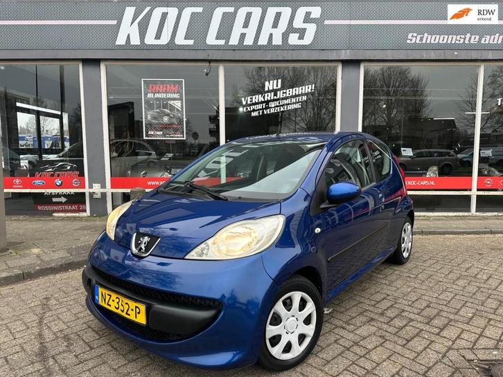Peugeot 107 1.0-12V XR MET APK, Auto's, Peugeot, Bedrijf, Te koop, ABS, Airbags, Startonderbreker, Benzine, Euro 4, A, Hatchback