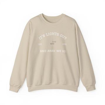 F1 Sweatshirt, It's light's out, Sand/White, S/M/L/XL beschikbaar voor biedingen
