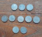 10 Cents Wilhelmina 10 stuks diverse jaartallen, Postzegels en Munten, Munten | Nederland, Ophalen of Verzenden, Koningin Wilhelmina