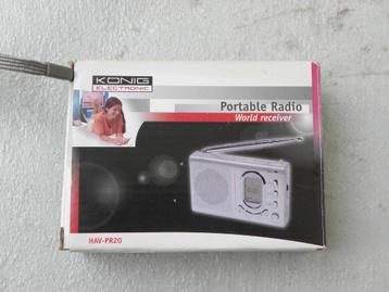 König draagbare radio, type HAV-PR20 beschikbaar voor biedingen