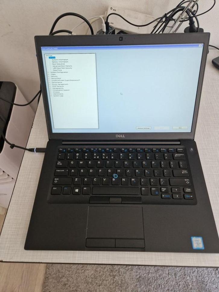 Dell 7490 Touchscreen Laptop i5-8250U 1.8GHz/16GB/256GB/€180, Computers en Software, Windows Laptops, Zo goed als nieuw, 13 inch