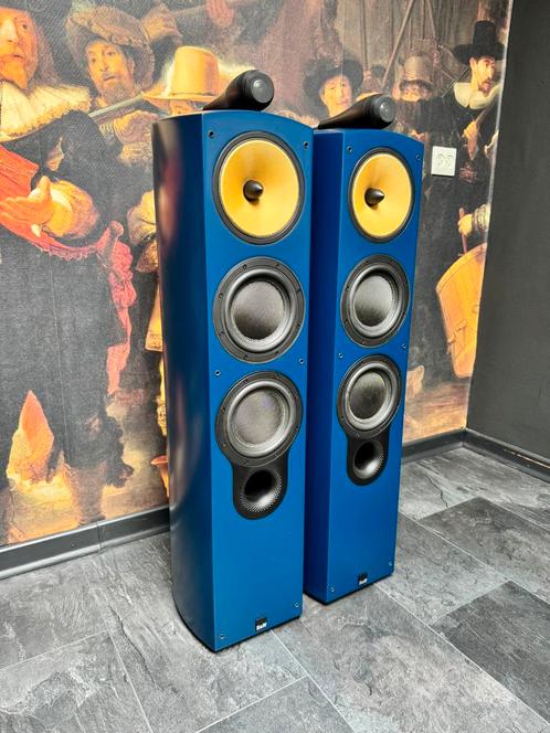 Mooie B&W 804S Signature Luidsprekers, Audio, Tv en Foto, Luidsprekers, Zo goed als nieuw, Front, Rear of Stereo speakers, 120 watt of meer
