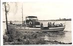 Hardinxveld Veerboot met mensen/fietsen fotokaart 1958, Verzenden, 1940 tot 1960, Gelopen, Zuid-Holland