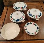 Oud Boerenbond servies, Ophalen