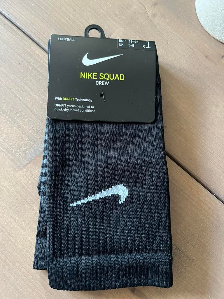 Nike voetbalsokken zwart 38-42 sportkleding kousen, Kleding | Heren, Sokken en Kousen, Verzenden, Zwart, Nike, Nieuw