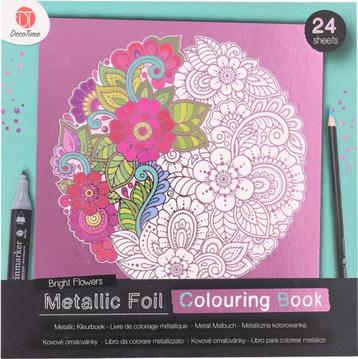 Bright Flowers - Coloring book beschikbaar voor biedingen