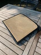 1 vintage webbing zitting, design Cesca van Marcel Breuer, Huis en Inrichting, Stoelen, Ophalen, Zwart, Hout, Gebruikt