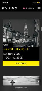 Ruilen Hyrox Utrecht double mixed voor double men, Twee personen