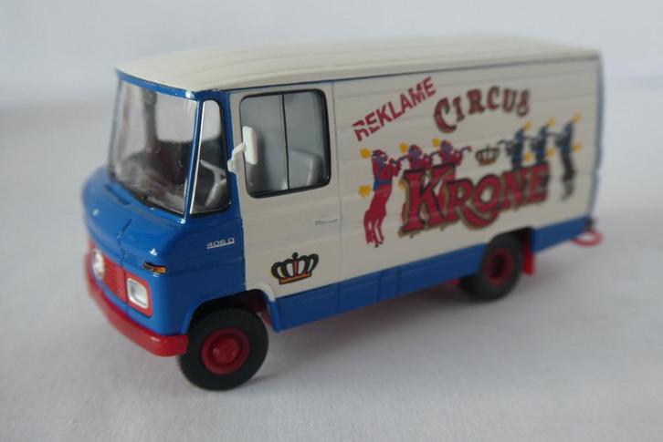 Bestelwagen Circus Krone, Hobby en Vrije tijd, Modelauto's | 1:87, Nieuw, Bus of Vrachtwagen, Overige merken, Ophalen of Verzenden