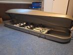 Skibox 218x60x36cm - Ruime dakbox voor wintersport, Auto diversen, Dakkoffers, Ophalen, Gebruikt