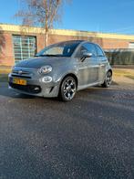 Fiat 500 1.0 70pk Hybrid 2021 Grijs, Auto's, Fiat, Voorwielaandrijving, 40 €/maand, Zwart, 4 stoelen
