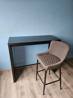 Bartafel met kruk, Huis en Inrichting, Tafels | Statafels, Ophalen, Gebruikt