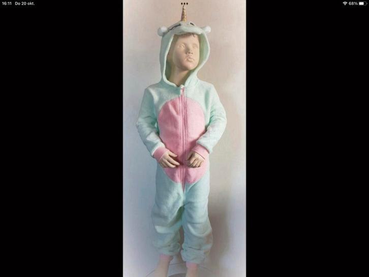 Onesie huispak pyama Unicorn, Kinderen en Baby's, Kinderkleding | Overige, Nieuw, Meisje, Ophalen of Verzenden
