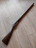 Antiek Brits toplever hagel geweer kal 12 zwartkruit., Verzamelen, Ophalen of Verzenden, Landmacht, Engeland