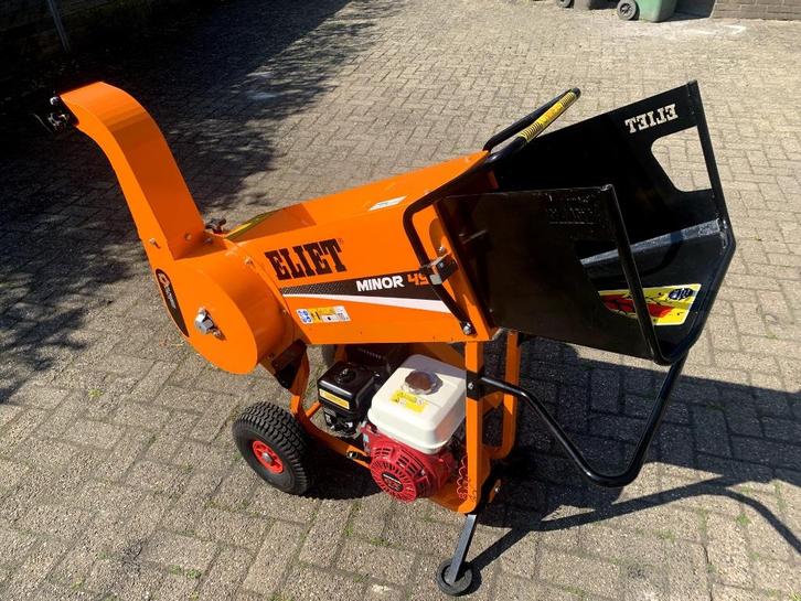 Eliet Minor 4S hakselaar, Tuin en Terras, Hakselaars, Zo goed als nieuw, Benzine, Ophalen