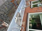 RVS tabblad met kraan, spoelbak met kranen, Huis en Inrichting, Ophalen, Gebruikt, 25 tot 50 cm, Minder dan 100 cm