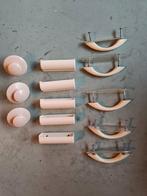 Diverse wit/creme bakeliet/kunststof Bruynzeel keuken grepen, Ophalen of Verzenden, Gebruikt, Overige materialen, Overige typen