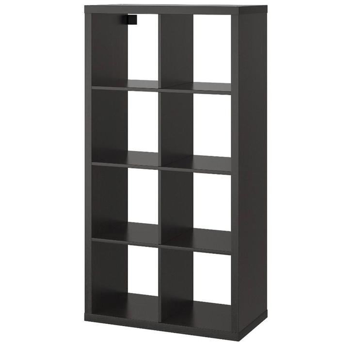 Ikea Kasten KALLAX (3x) + Wandrek LACK (1x), Huis en Inrichting, Kasten | Boekenkasten, Gebruikt, 150 tot 200 cm, 100 tot 150 cm