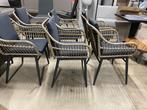6 x  Nieuwe luxe tuinstoelen Nardi Cappuccino Wicker showmod, Tuin en Terras, Ophalen, Nieuw, Wicker