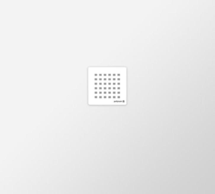 Zaagbare Douchebak 100x90x3 Mineraalmarmer Wit Composiet, Doe-het-zelf en Verbouw, Sanitair, Nieuw, Douche, Ophalen