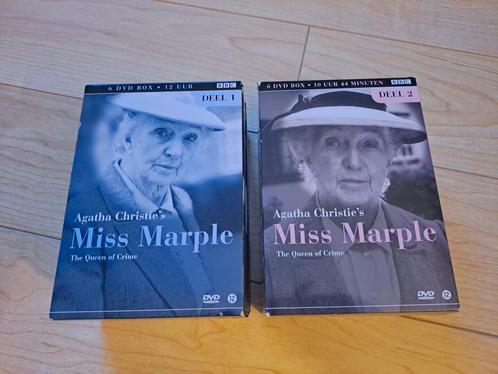 Miss Marple (Agatha Christie) 2 boxset, COMPLEET, Cd's en Dvd's, Dvd's | Thrillers en Misdaad, Gebruikt, Detective en Krimi, Boxset