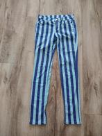 Prachtige blauw gestreepte broek van Bandolera, maat 36., Bandolera, Blauw, Ophalen of Verzenden, Onb
