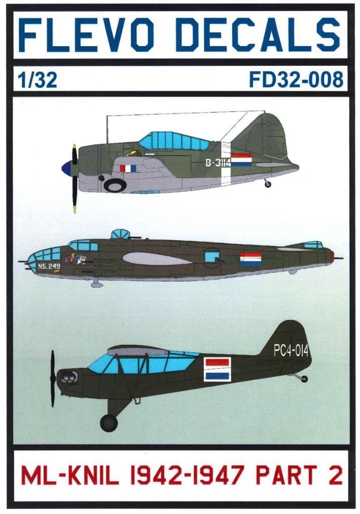 1/32 decals (uit FD32-008) Piper L-4J CUP ML-KNIL, Hobby en Vrije tijd, Modelbouw | Vliegtuigen en Helikopters, Nieuw, Vliegtuig