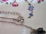 Zilveren ketting met hangertje, Ophalen of Verzenden, Zilver, Zilver