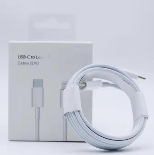 20W Oplaadkabel USB-C naar lightning (2m lengte), Telecommunicatie, Mobiele telefoons | Telefoon-opladers, Nieuw, Apple iPhone