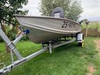 Aluminium Visboot, Watersport en Boten, Vis- en Consoleboten, Ophalen, 10 tot 30 pk, Aluminium, 3 tot 6 meter