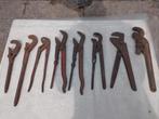Diverse tangen loodgieter, Antiek en Kunst, Antiek | Gereedschap en Instrumenten, Ophalen of Verzenden