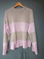 Lichtbruin/zachtroze trui mt S van Divided,wijde mouwen, Divided, Bruin, Ophalen of Verzenden, Maat 36 (S)