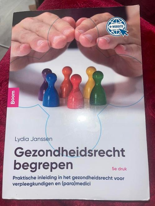 Lydia Janssen - Gezondheidsrecht begrepen, Boeken, Schoolboeken, Zo goed als nieuw, Nederlands, Overige niveaus, Ophalen of Verzenden