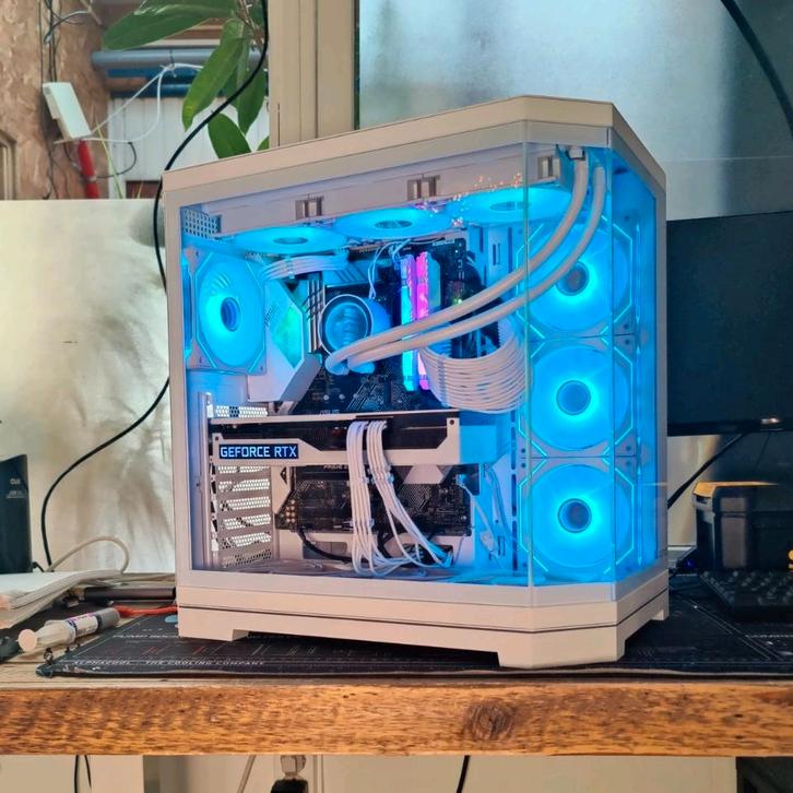 Full white i9 9900k RTX 3080 10gb 32gb DDR4 3200, Computers en Software, Desktop Pc's, Zo goed als nieuw, 4 Ghz of meer, SSD, 32 GB