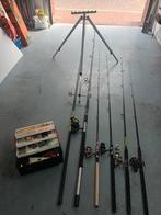 Hengels viskoffer hengelsteun, Watersport en Boten, Ophalen, Gebruikt, Werphengel