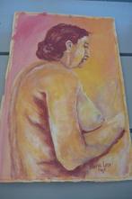 Vrouwelijk naakt . Gesigneerd Marja Leen 1995., Ophalen of Verzenden
