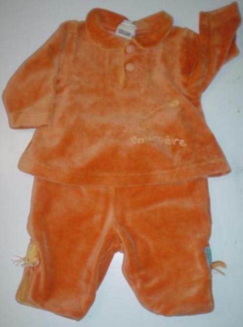 Velours huispak set boxpak jogging 1M (50-56) Absorba, Kinderen en Baby's, Babykleding | Maat 50, Zo goed als nieuw, Meisje, Setje