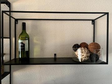 Prachtig Industriële kast - zwart 