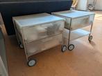 2x Kartell mobil citterio ladenkast design trolley, Ophalen, Minder dan 50 cm, Gebruikt, Minder dan 100 cm