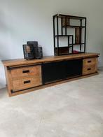 Tv meubel, GRATIS bezorging, dressoir, mangohout, metaal, Nieuw, Minder dan 100 cm, 25 tot 50 cm, 200 cm of meer