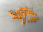 Lego plaat 1x6 licht oranje, Ophalen of Verzenden, Gebruikt, Losse stenen, Lego