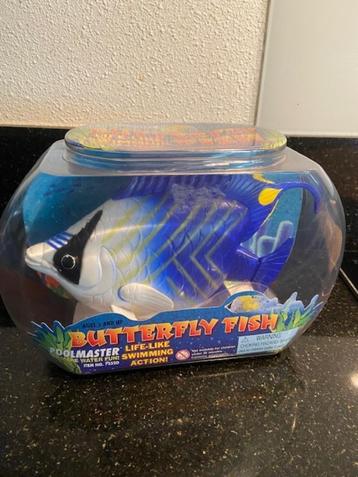 Vintage Butterfly Fish Swimming action Poolmaster USA 2003 beschikbaar voor biedingen
