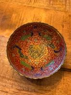 Indiase Schaal met Pauwen, Ophalen of Verzenden