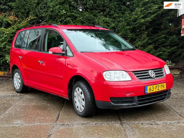 Volkswagen Touran 1.9 TDI Athene Airco I 7 Zits I NAP I EURO, Auto's, Volkswagen, Bedrijf, Te koop, Touran, ABS, Airbags, Airconditioning